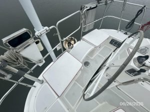 cockpit, Freedom 40, sailboat for sale