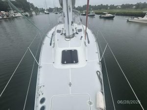 deck, Freedom 40, sailboat for sale