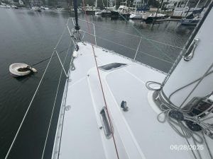 deck, Freedom 40, sailboat for sale