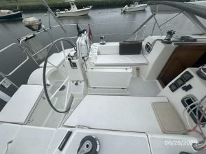 cockpit, Freedom 40, sailboat for sale