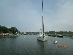 exterior, Freedom 40, sailboat for sale