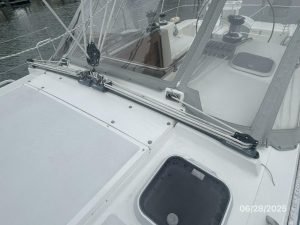 deck, Freedom 40, sailboat for sale