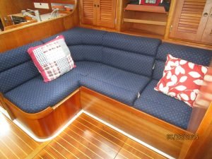 salon, Freedom 40, sailboat for sale