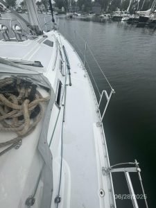 deck, Freedom 40, sailboat for sale