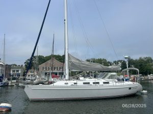 exterior, Freedom 40, sailboat for sale