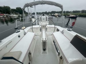 cockpit, Freedom 40, sailboat for sale