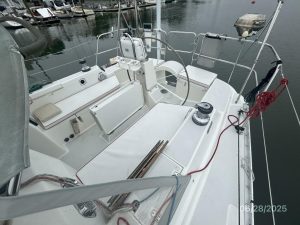 cockpit, Freedom 40, sailboat for sale
