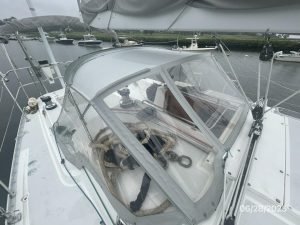 cockpit, Freedom 40, sailboat for sale
