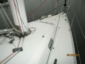 deck, Freedom 40, sailboat for sale