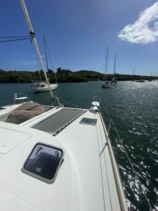 exterior, Lagoon 380, catamaran for sale