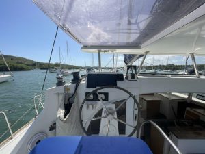 exterior, Lagoon 380, catamaran for sale