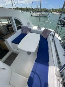 exterior, Lagoon 380, catamaran for sale