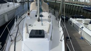 deck, Pearson 365 Ketch, sailboat for sale