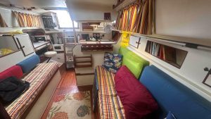 salon, Pearson 365 Ketch, sailboat for sale