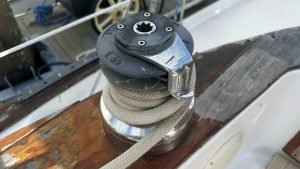 deck, Pearson 365 Ketch, sailboat for sale