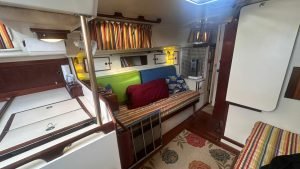 salon, Pearson 365 Ketch, sailboat for sale