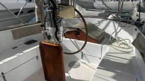 helm, Pearson 365 Ketch, sailboat for sale