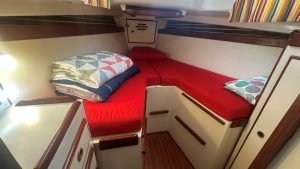 bed, Pearson 365 Ketch, sailboat for sale