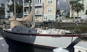 exterior, Pearson 365 Ketch, sailboat for sale