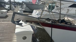 deck, Pearson 365 Ketch, sailboat for sale