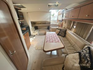 salon, Trojan 400, trawler for sale