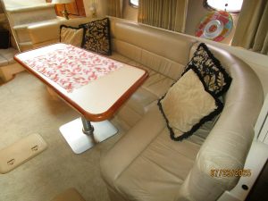 salon, Trojan 400, trawler for sale