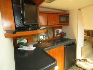 interior, Trojan 400, trawler for sale