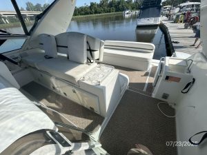 cockpit, Trojan 400, trawler for sale