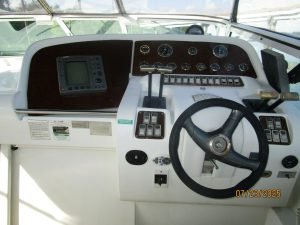 helm, Trojan 400, trawler for sale