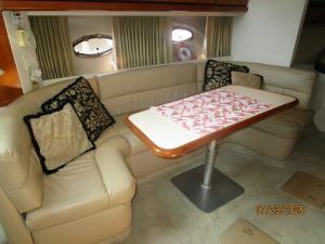 salon, Trojan 400, trawler for sale