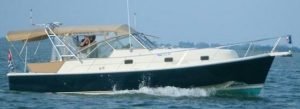 underway, Mainship 34, trawler for sale