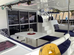 cockpit, Leopard 44, catamaran for sale