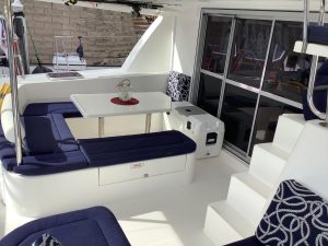 cockpit, Leopard 44, catamaran for sale