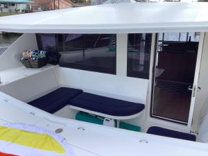 cockpit, Leopard 44, catamaran for sale