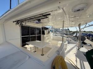 cockpit, Leopard 44, catamaran for sale