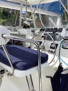 helm, Leopard 44, catamaran for sale
