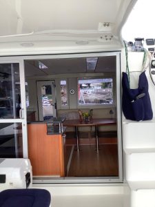 salon, Leopard 44, catamaran for sale