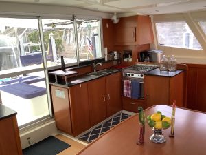 interior, Leopard 44, catamaran for sale