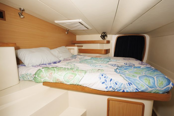 bed, Leopard 43, catamaran for sale