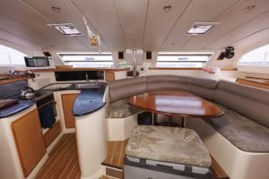 salon, Leopard 43, catamaran for sale