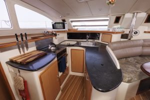 interior, Leopard 43, catamaran for sale