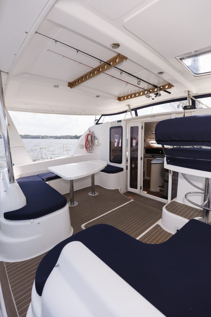 exterior, Leopard 43, catamaran for sale