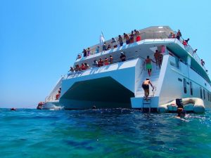 underway, Custom, catamaran for sale
