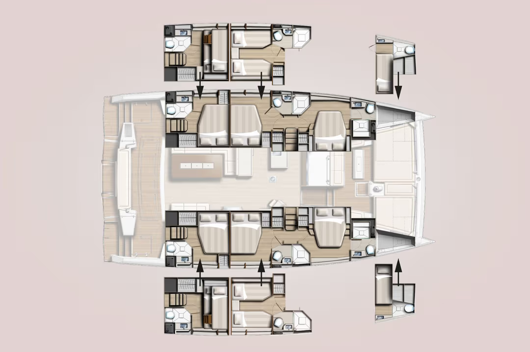 Bali 5.4, catamaran for sale