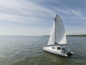 underway, Leopard 43, catamaran for sale