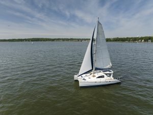 underway, Leopard 43, catamaran for sale