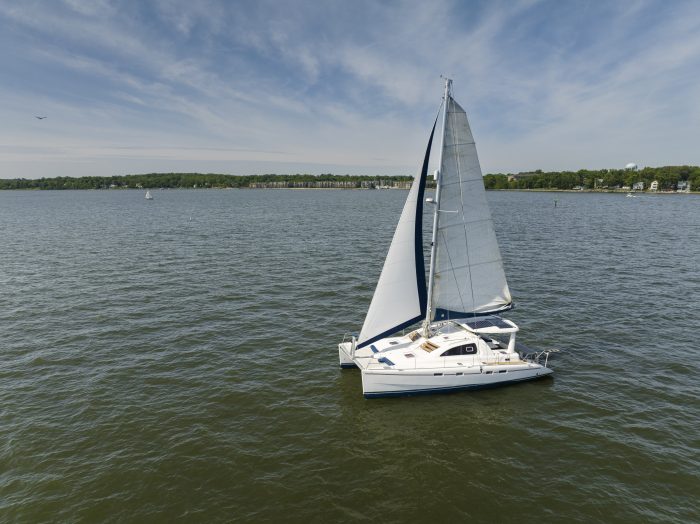 underway, Leopard 43, catamaran for sale