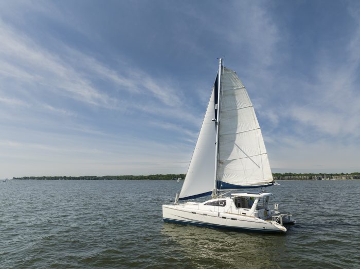 underway, Leopard 43, catamaran for sale