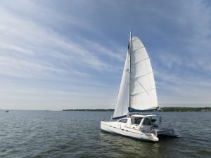 underway, Leopard 43, catamaran for sale