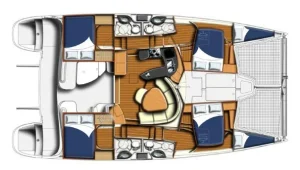bath, Leopard 43, catamaran for sale